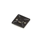 Base de montage compatible avec serre - cables - largeur max 4. 6 mm