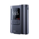 Baseus gotrip va1 gonfleur de pneus sans fil super compact 19 cylindres - noir cosmique
