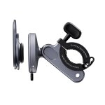 Baseus support de tlphone primetrip vlo / moto / scooter ring stand magntique universel cosmic black ...