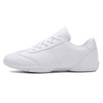 Baskets lgres blanches pour garons et filles, chaussures de danse arobique a semelle souple pour ...