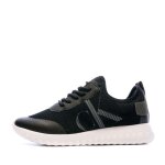 Baskets noir femme calvin klein jeans sporty runner eva - 40