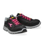Baskets de scurit femmes run low esd s3 src noir / fuchsia p38 - diadora - 701. 175303