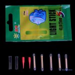 B�tons lumineux fluorescents pour la p�che, 5 pi�ces, lumi�re flottante pour la nuit, b�ton lumineux ...