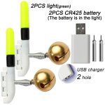 Bâton lumineux de pêche a led, alarme de morsure de poisson, batterie au lithium 3. 6v, charge usb, attirail ... Bâton lumineux de pêche a led, alarme de morsure de poisson, batterie au lithium 3. 6v, charge usb, attirail ...