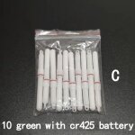 Bâtons lumineux pour la pêche de nuit, 10 pièces, vert / rouge, matériel pour pêcher, fonctionnement ... Bâtons lumineux pour la pêche de nuit, 10 pièces, vert / rouge, matériel pour pêcher, fonctionnement ...