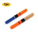 B�tons lumineux de p�che de nuit a piles, 1 pi�ce, vert / rouge, led, lumi�re flottante electrique