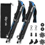 Btons de marche btons de randonne en aluminium 7075 rglable de 36 a 130 cm et fermeture par 4 paires ...