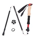 Bâtons de marche de trekking antichocs, bâtons télescopiques réglables et pliables, canne a pied ultralégère, ... Bâtons de marche de trekking antichocs, bâtons télescopiques réglables et pliables, canne a pied ultralégère, ...