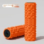 Bton de massage en mousse pour les jambes, relaxant musculaire, equipement de fitness, vibration, colonne ...