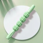 Bton de massage de yoga avec dents de loup, rouleau de relaxation musculaire du mollet fin - type 4 ...