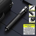 Baton de randonnee retractable automatique pour l'autodefense - canne de randonnee d'exterieur avec un ...