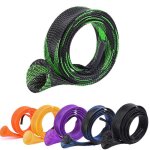 Bton veste casting canne a pche, 35mm 170cm, manche tresse, couverture de gants, sac protecteur de ...