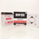 Batterie bs battery pour mobylette kawasaki 50 ar 1984 a 1988 yb12a - a neuf