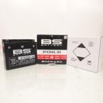 Batterie bs battery pour pour moto harley davidson 1200 fxe super glide 1973 a 1979 neuf