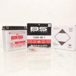 Batterie bs battery pour moto honda 125 nx transcity 1990 a 1997 12n9 - 4b - 1 neuf