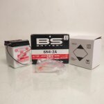 Batterie bs battery pour moto honda 125 tl 1976 a 1982 6n4 - 2a / 6v 4ah neuf