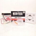 Batterie bs battery pour moto honda 80 cy 1979 6n4 - 2a - 4 / 6v 4ah neuf