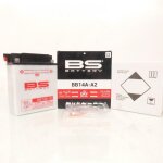 Batterie bs battery pour quad polaris 250 scrambler 1987 a 2000 yb14a - a2 neuf
