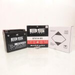 Batterie bs battery pour quad yamaha 660 yfm r raptor 2001 - 2005 ytx14 - bs / 12v 12ah neuf