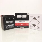 Batterie bs battery pour scooter honda 50 nsc vision 2012 a 2015 ytx7l - bs / 12v 6ah neuf