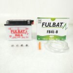 Batterie fulbat pour moto gilera 50 gsm 2000 a 2003 neuf