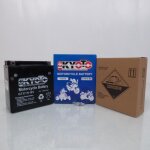 Batterie kyoto pour deux roues piaggio apr�s 2007 ytx16 - bs / 12v 14ah neuf