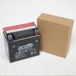 Batterie kyoto pour moto aprilia 50 rs4 lc 2t euro2 2011 a 2019 yt6b - 3 / 12v 6ah neuf