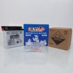 Batterie kyoto pour moto cagiva 350 t4 r 1987 a 1991 yb3l - a / 12v 3ah neuf
