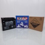 Batterie kyoto pour moto harley davidson 883 sportster 1986 a 1996 neuf