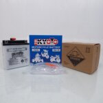 Batterie kyoto pour moto honda 125 cb s 1975 a 1980 6n6 - 3b / 6v 6ah neuf