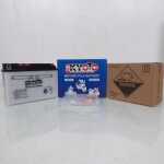 Batterie kyoto pour moto honda 125 cmt 1978 a 1981 7n12a - 2d / 6v 12ah neuf