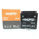 Batterie kyoto pour moto honda 125 mtx r rally 1986 a 1989 neuf