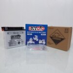 Batterie kyoto pour moto suzuki 125 gn 1982 a 2003 yb7 - a / 12v 8ah neuf