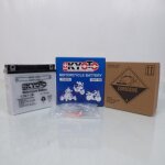 Batterie kyoto pour moto yamaha 125 dt 1974 a 1981 neuf