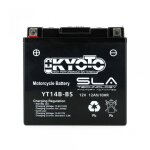 Batterie kyoto pour moto yamaha 1300 fjr a / as - ae tcs 2013 a 2018 yt14b - bs sla / 12v 12ah neuf