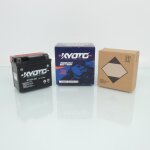 Batterie kyoto pour quad polaris 50 predator 2004 a 2006 ytx5l - bs / 12v 4ah neuf
