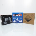 Batterie kyoto pour scooter piaggio 125 fly ie 3v euro3 2013 yt12b - bs / 12v 10ah neuf
