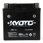 Batterie kyoto pour scooter piaggio 150 skipper 2t lx 1998 a 1999 yb7a / 12v 8ah neuf