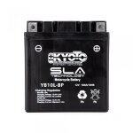 Batterie kyoto pour scooter piaggio 400 x8 ie euro3 2006 a 2011 yb10l - bp / 12v 11ah neuf