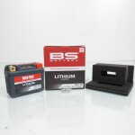 Batterie lithium bs battery pour scooter piaggio 50 nrg mc2 - disque ar 1996 a 1998 yb5l - b / hjb5l ...