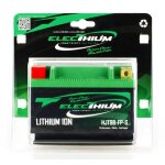 Batterie lithium electhium pour scooter yamaha 250 yp majesty 1996 a 2000 yt9b - bs / 12v 8ah neuf
