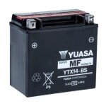 Batterie moto yuasa agm ytx14 - bs