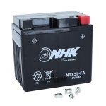 Batterie nhk pour scooter peugeot 50 ludix elegance 2007 a 2009 neuf