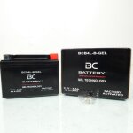 Batterie sla bc battery pour moto aprilia 50 rs extrema - showa 1995 a 1998 yb4l - b / 12v 4ah neuf