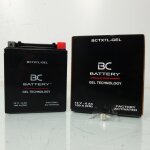 Batterie sla bc battery pour scooter keeway 150 outlook 2007 a 2012 ytx7l / 12v 6ah neuf