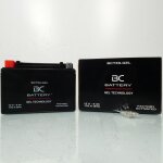 Batterie sla bc battery pour scooter sym 125 euro mx 2002 a 2008 ytx9 / 12v 8ah neuf