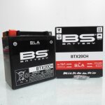 Batterie sla bs battery pour moto moto guzzi 1400 audace abs 2015 a 2016 ytx20ch / sla / 12v 18. 9ah ...