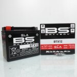 Batterie sla bs battery pour quad kymco 250 maxxer 2004 a 2007 ytx12 - bs sla / 12v 10ah neuf