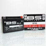 Batterie sla bs battery pour quad suzuki 250 lt - z quadsport 2004 a 2010 ytx9 - bs / 12v 8ah neuf