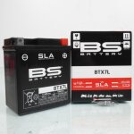Batterie sla bs battery pour scooter piaggio 125 medley abs 2016 a 2017 ytx7l - bs / 12v 6ah neuf